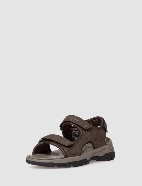 SKECHERS Sandalia Relaxed Fit Tresmen-Garo Marron>Hombre Sandalias