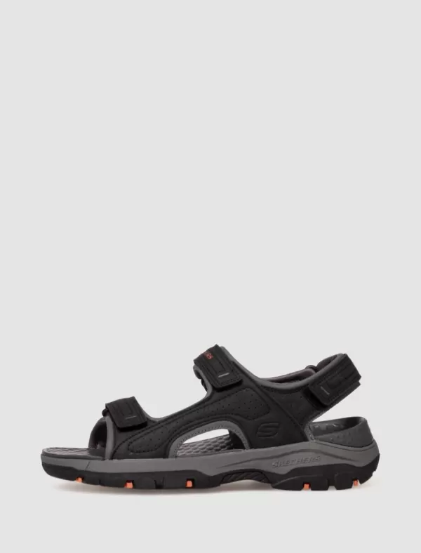 SKECHERS Sandalia Relaxed Fit Tresmen-Garo Negro>Hombre Sandalias