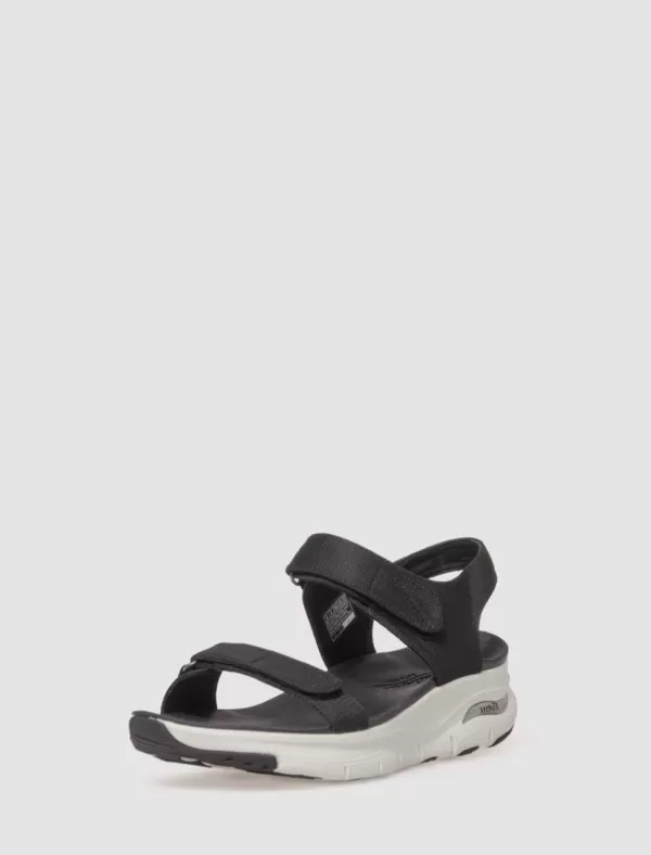 SKECHERS Sandalia Arch Fit-Touristy Negro>Mujer Zapatos