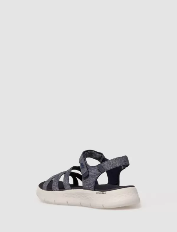 SKECHERS Sandalia Go Walk Flex Sandal-Sunshi Marino>Mujer Zapatos