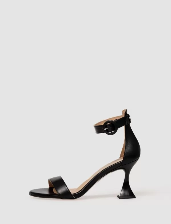 VIENTY Sandalia 13018 Negro>Mujer Zapatos Fiesta