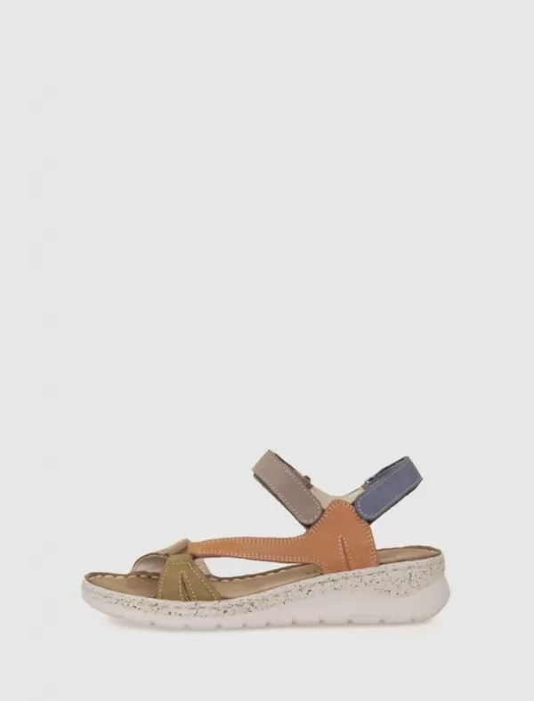 WALK & FLY Sandalia Walk & Fly 3066 16040 Taupe>Mujer Sandalias