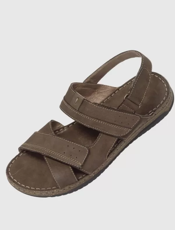 WALK & FLY Sandalia Walk & Fly 963 47460 Marron>Hombre Sandalias