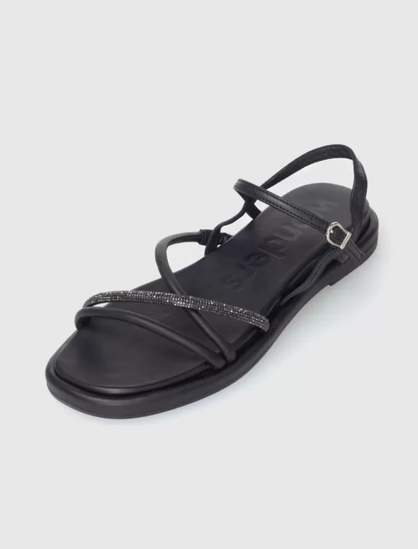 WONDERS Sandalia A-3301 Negro>Mujer Sandalias