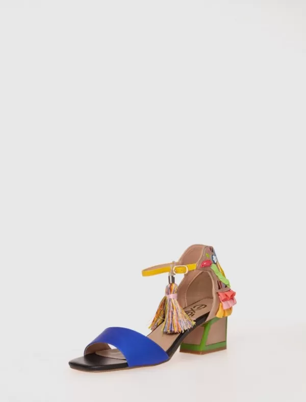 EXE Sandalias Luisa-310 Azul>Mujer Zapatos Fiesta