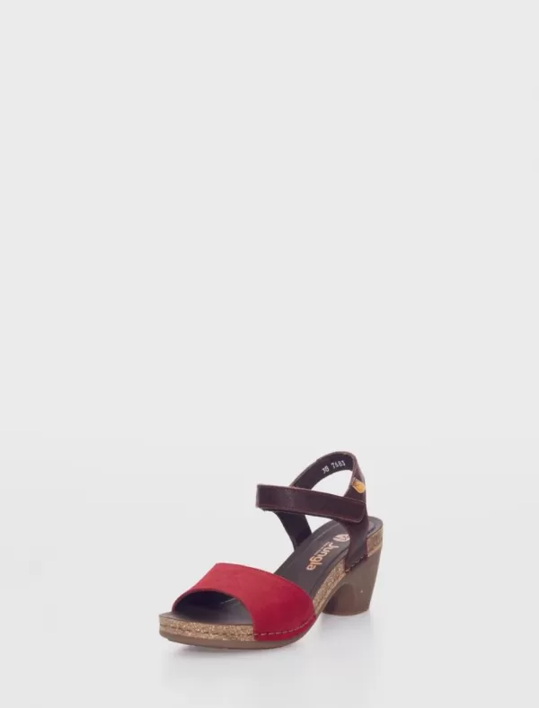 JUNGLA FOOTWEAR Sandalias 7683-210-30 Rojo>Mujer Bios