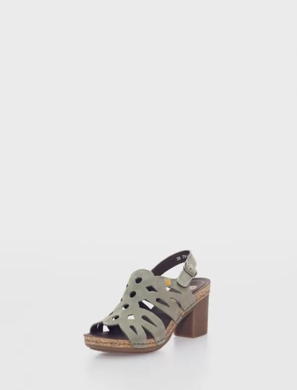 JUNGLA FOOTWEAR Sandalias 7848-220-50 Verde>Mujer Bios