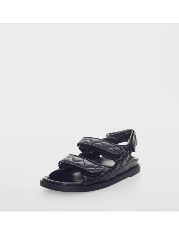 KAMOME Sandalias C1431 Negro>Mujer Californianas