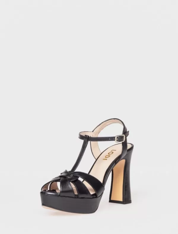 LODI Sandalias Tenas Negro>Mujer Zapatos Fiesta