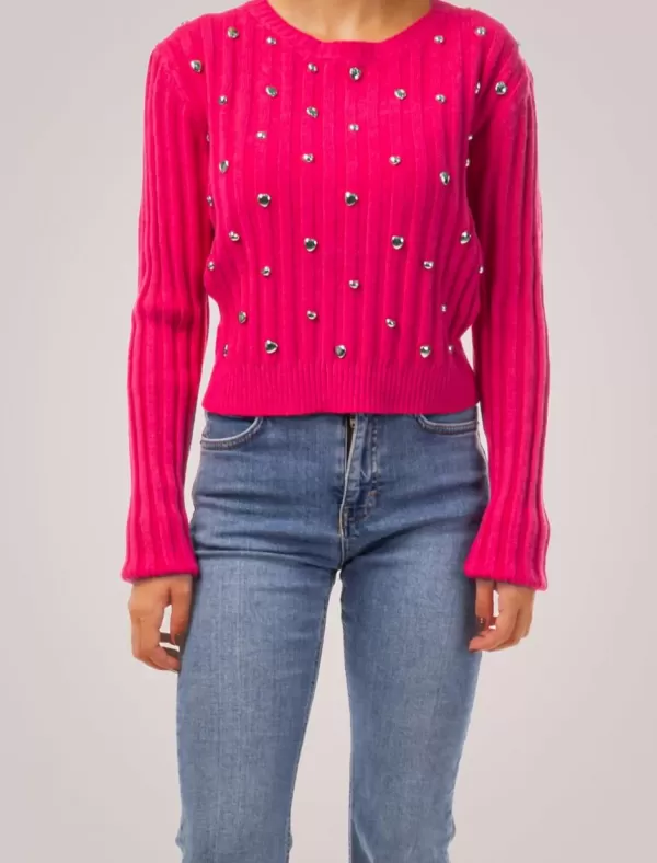 OBVIO Sueter Sali Fuxia>Mujer Jerseys Y Cárdigans