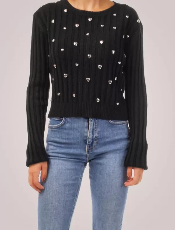 OBVIO Sueter Sali Negro>Mujer Jerseys Y Cárdigans