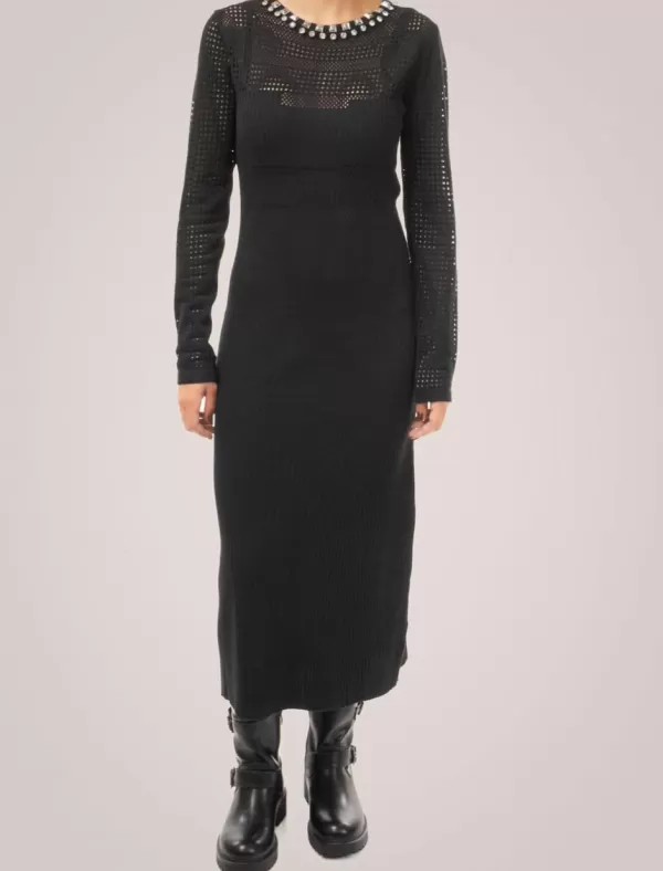 OBVIO Vestido Lea Negro>Mujer Vestidos