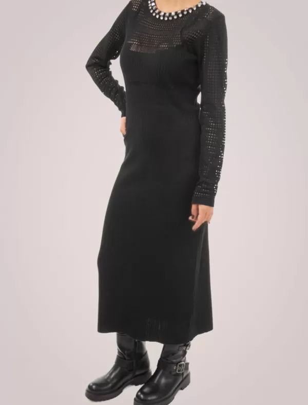 OBVIO Vestido Lea Negro>Mujer Vestidos