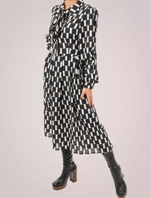 OBVIO Vestido Lora Negro>Mujer Vestidos