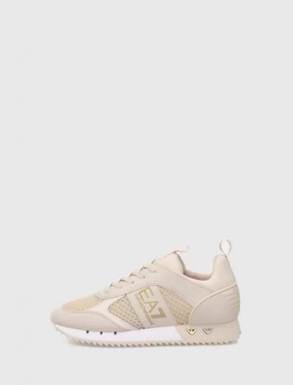 ARMANI EA7 Zapatilla X8X027 Beig>Mujer Zapatillas