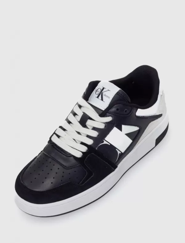 CALVIN KLEIN Zapatilla Basket Cupsole Laceup Mix Negro>Mujer Zapatillas