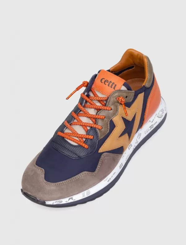 CETTI Zapatilla 1311 Marino>Hombre Zapatillas