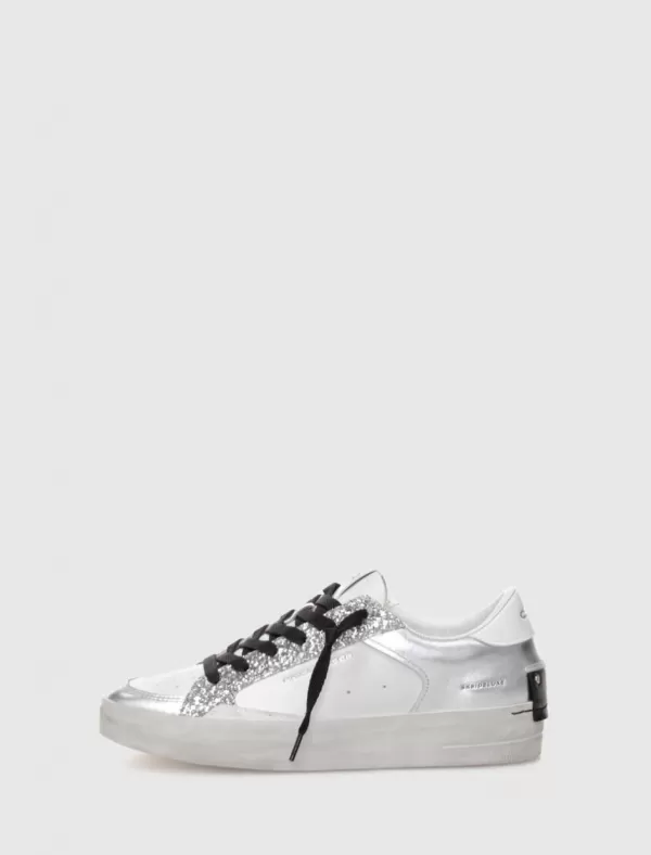 CRIME LONDON Zapatilla Sk8 Deluxe Blanco>Mujer Zapatillas