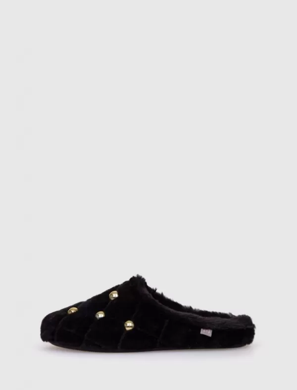 MACARENA Zapatilla De Casa Anais 34 Negro>Mujer Zapatillas Casa