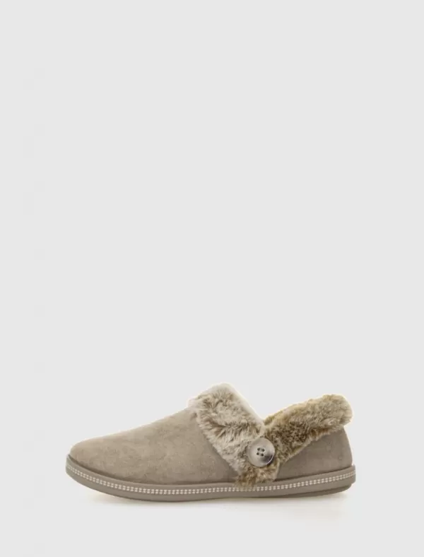 SKECHERS Zapatilla De Casa Cozy Campfire-Fresh Toast Marron>Mujer Zapatillas Casa