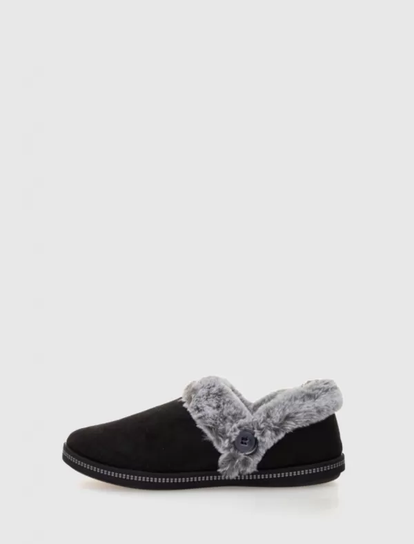 SKECHERS Zapatilla De Casa Cozy Campfire-Fresh Toast Negro>Mujer Zapatillas Casa