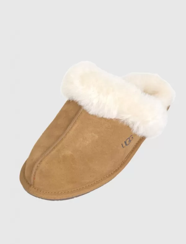UGG Zapatilla De Casa Scuffette Ii Cuero>Mujer Zapatillas Casa