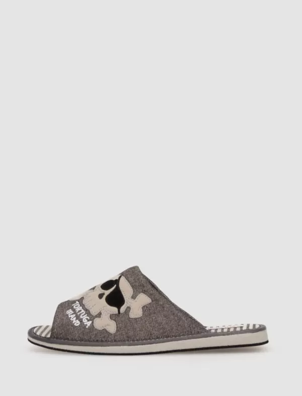 VUL-LADI Zapatilla De Casa 2565-728 Gris>Hombre Zapatillas Casa