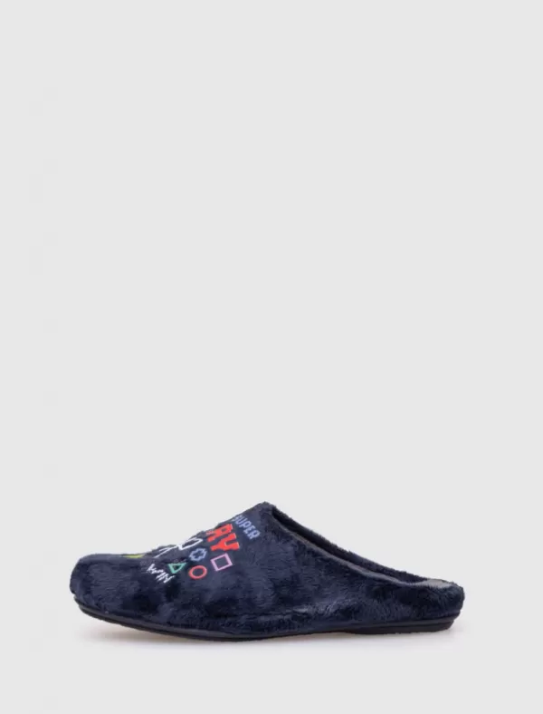 VUL-LADI Zapatilla De Casa 4611-123 Marino>Hombre Zapatillas Casa