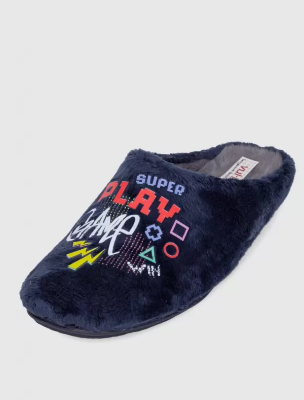 VUL-LADI Zapatilla De Casa 4611-123 Marino>Hombre Zapatillas Casa