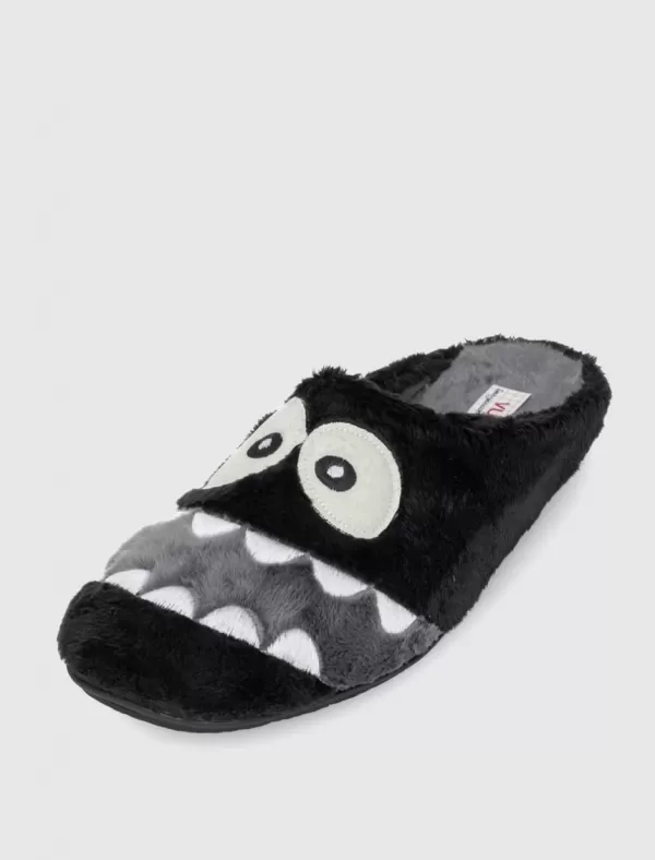 VUL-LADI Zapatilla De Casa 4625-123 Negro>Hombre Zapatillas Casa