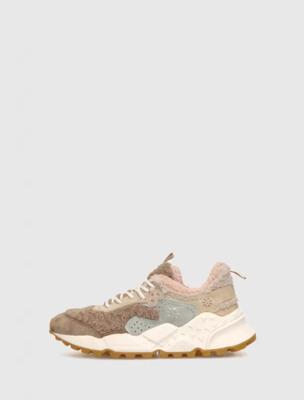 FLOWER MOUNTAIN Zapatilla Kotesu Taupe>Mujer Zapatillas