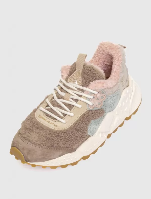 FLOWER MOUNTAIN Zapatilla Kotesu Taupe>Mujer Zapatillas