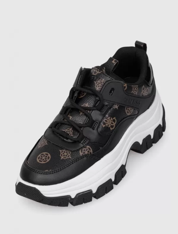 GUESS Zapatilla Bisun Marron>Mujer Zapatillas