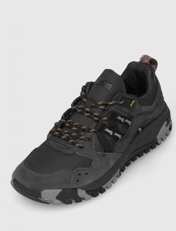 JEEP Zapatilla Compass Canyon Low Negro>Hombre Zapatillas