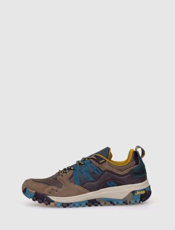 JEEP Zapatilla Compass Canyon Low Taupe>Hombre Zapatillas