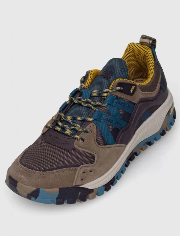 JEEP Zapatilla Compass Canyon Low Taupe>Hombre Zapatillas