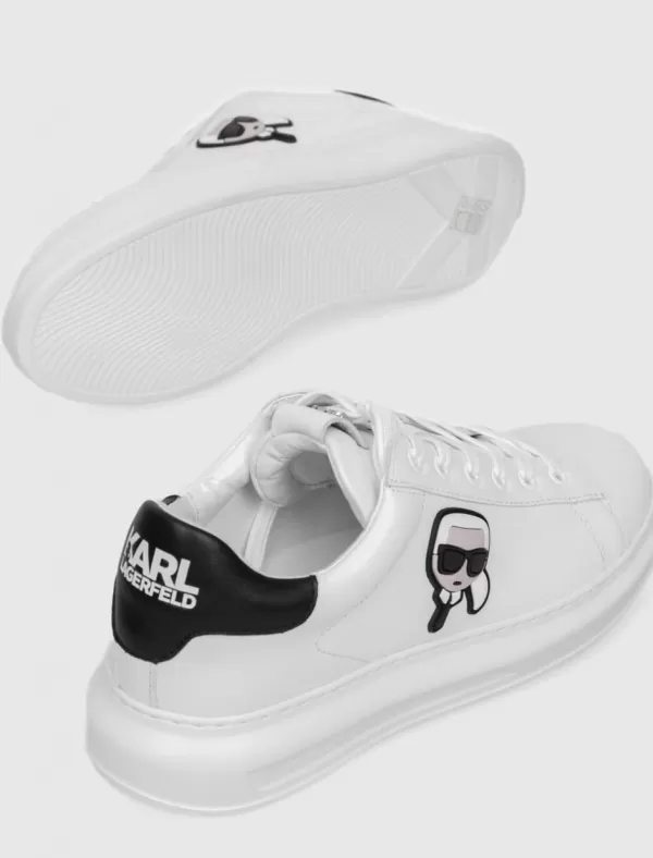 KARL LAGERFELD Zapatilla Kapri Mens Karl Iconic 3D Lace Blanco>Hombre Zapatillas