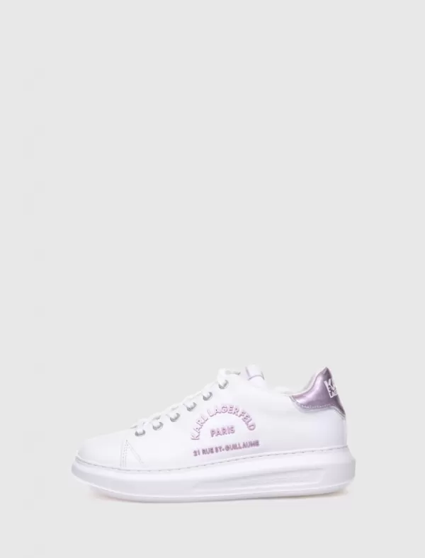 KARL LAGERFELD Zapatilla Kapri Metal Maison Karl L0 Blanco>Mujer Zapatillas