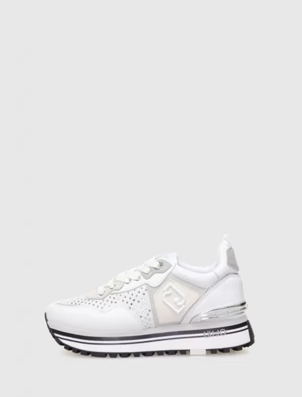 LIU.JO Zapatilla Maxi Wonder 01 Blanco>Mujer Zapatillas
