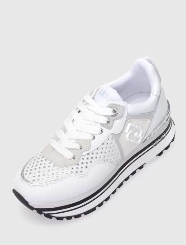 LIU.JO Zapatilla Maxi Wonder 01 Blanco>Mujer Zapatillas