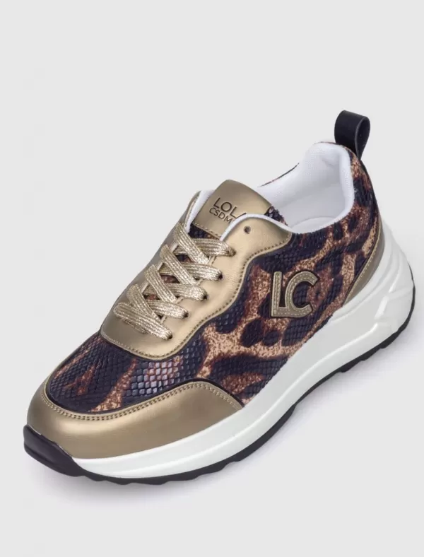 LOLA CASADEMUNT Zapatilla 12430016 Leopardo>Mujer Zapatillas