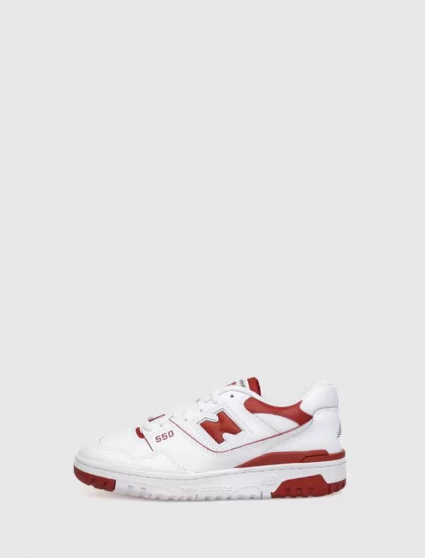 NEW BALANCE Zapatilla Bbw550 Blanco/Naranja>Mujer Zapatillas