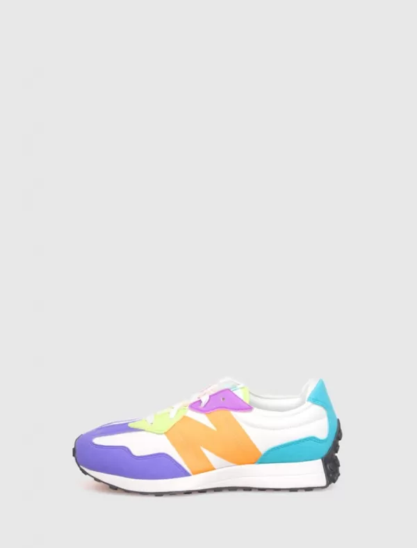 NEW BALANCE Zapatilla Gs327 Multi Lila>Mujer Zapatillas