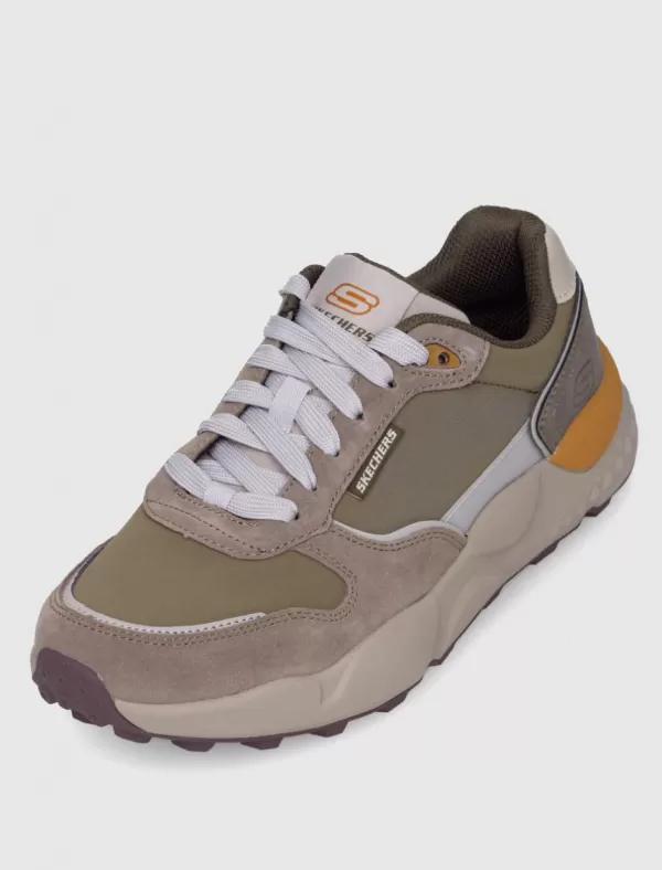 SKECHERS Zapatilla Bendino Verde>Hombre Zapatillas