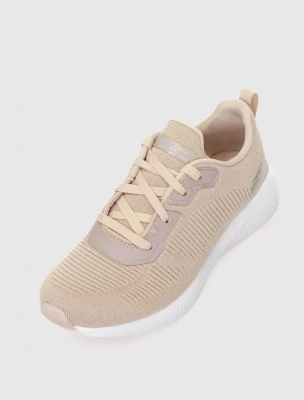 SKECHERS Zapatilla Bobs Sport Squad-Total Glam Rosa>Mujer Zapatillas