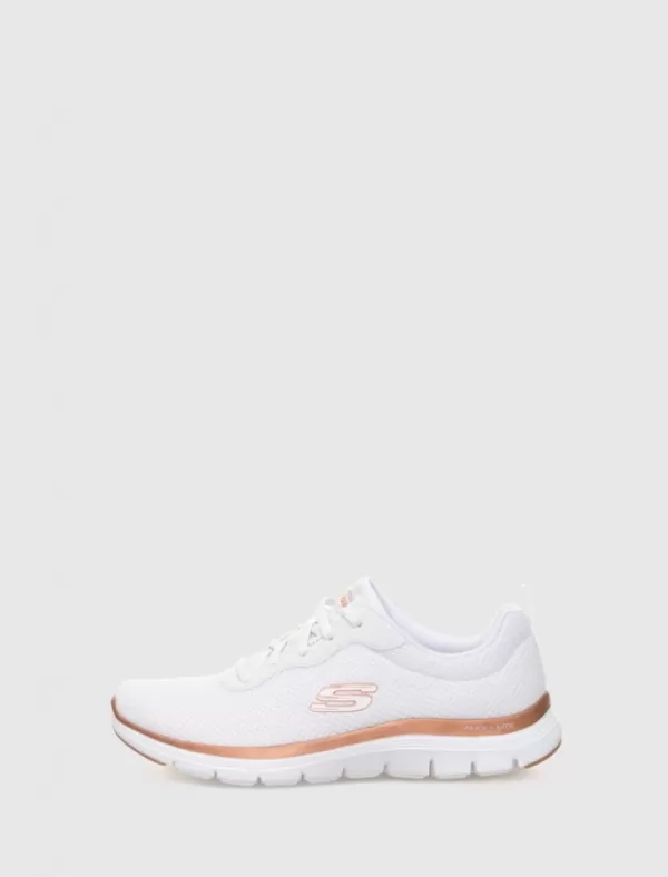 SKECHERS Zapatilla Flex Appeal 4.0 Brilliant View Blanco>Mujer Zapatillas