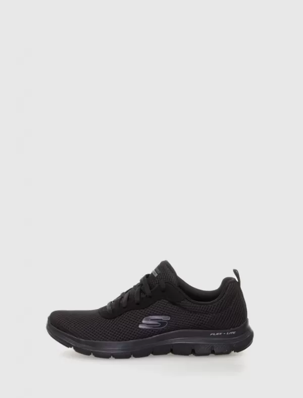 SKECHERS Zapatilla Flex Appeal 4.0 Brilliant View Negro>Mujer Zapatillas