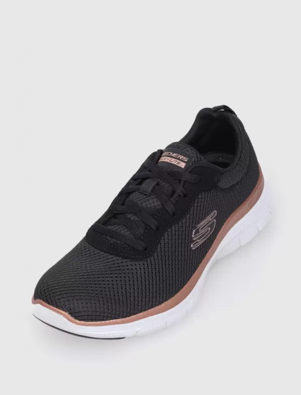 SKECHERS Zapatilla Flex Appeal 4.0 Brilliant View Negro>Mujer Zapatillas
