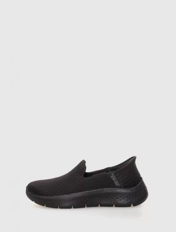 SKECHERS Zapatilla Slip-Ins: Go Walk Flex - Relish Negro>Mujer Zapatillas