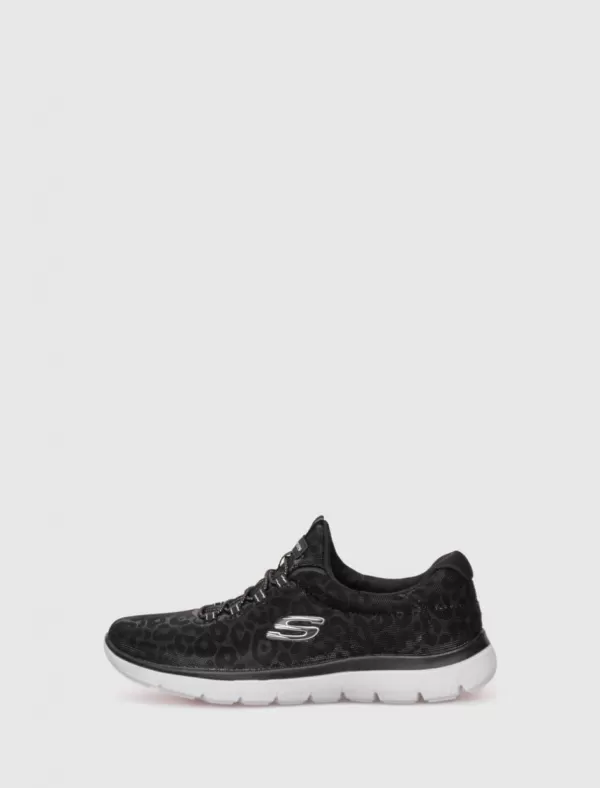 SKECHERS Zapatilla Summits Negro>Mujer Zapatillas